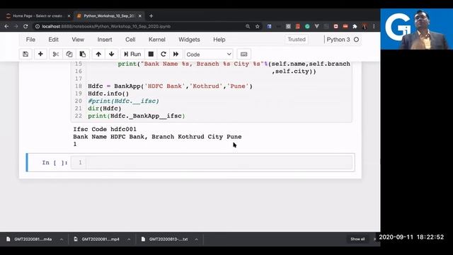 Python Object Oriented Programming -Tutorial 5 [Public | Private | Protected | Python for Beginners смотреть онлайн