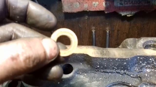 Ремонт ГБЦ замена стаканов форсунки ЯМЗ 236, 238, 240 МАЗ КрАЗ УрАЛ Т150 В смотреть онлайн