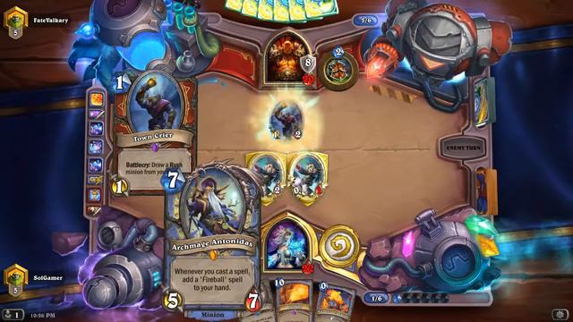 Hearthstone Ranked Games #22 Spell Damage Mage Deck Is One Of The Best Decks To Use In The New Meta смотреть онлайн