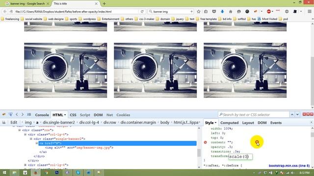 How to create before after opacity or animation | Class #4 | Salim Rana смотреть онлайн
