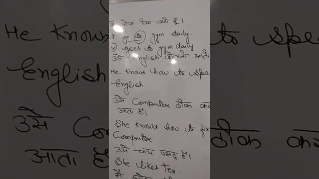 Exercise On Simple Present | Present Indefinite Tense | #presentindefinitetense #simplepresent смотреть онлайн