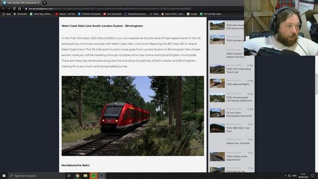 Train Simulator 2021 Announcement First Thoughts смотреть онлайн