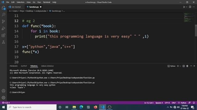Arbitrary Arguments, *args, **kwargs, keyword arguments in python смотреть онлайн