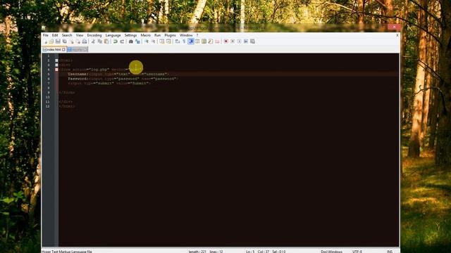 PHP Login example using XAMPP смотреть онлайн