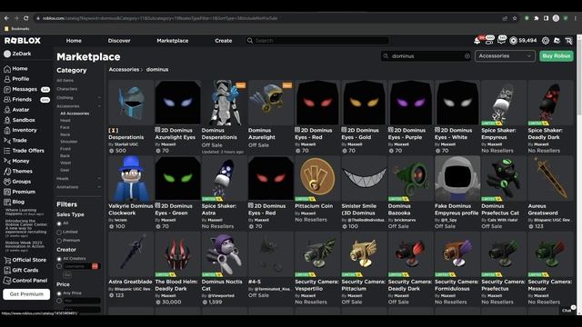 ROBLOX RELEASED THESE NEW DOMINUS' FOR FREE!? QUICK! смотреть онлайн