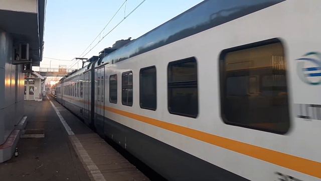 Электропоезд ЭП2Д-0120 станция Голицыно до Белорусского вокзала 10.10.2021. смотреть онлайн