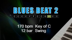 Boogie Woogie Piano Backing Track: For Blues Piano or Guitar 170bpm 12 Bar Swing