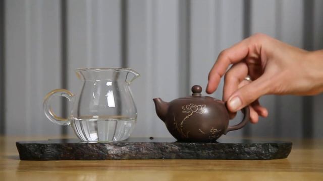 Чайник # 30836, керамика из Циньчжоу, 136 мл/Teapot # 30836, Qinzhou ceramics, 136 ml смотреть онлайн