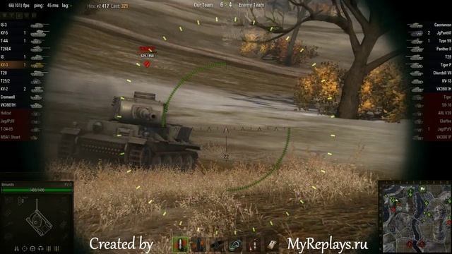 WOT: Erlenberg - KV-3 - 4 frags смотреть онлайн
