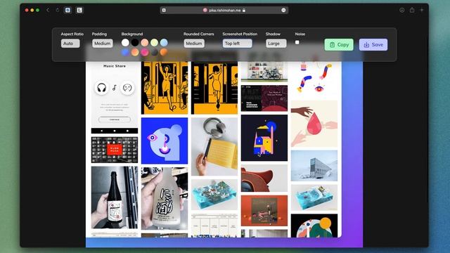 Pika - Create browser mockups and beautiful screenshots quickly смотреть онлайн