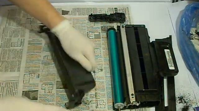 Картридж MLT-209S/L. Как заправить, разобрать и почистить. SCX-4824/FN, SCX-4828/FN, ML-2855/ND