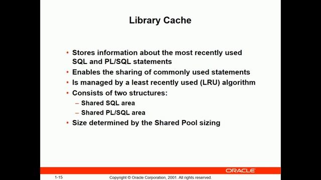 Oracle Architectural Components | Oracle Instance смотреть онлайн