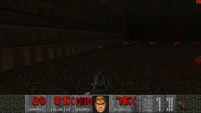 Doom 2 Doomworld Mega Project 2012 Level 07 UV Max with Brutal Doom v21 смотреть онлайн