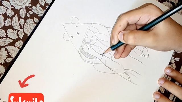 'Hidden Face Sketch' ?l sketching for beginners✏️by Arts n Craft. смотреть онлайн