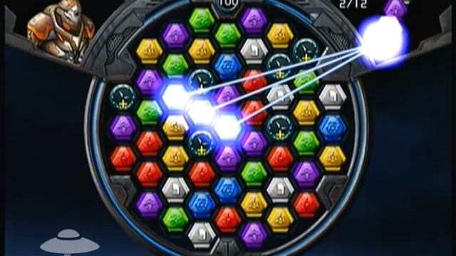 Puzzle Quest Galactrix video demo смотреть онлайн
