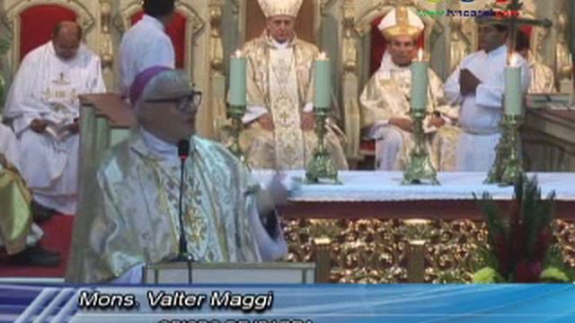 Gratitud de la Diócesis de Ibarra al Nuncio Apostólico en el Ecuador. (Noticias Ecuador) смотреть онлайн