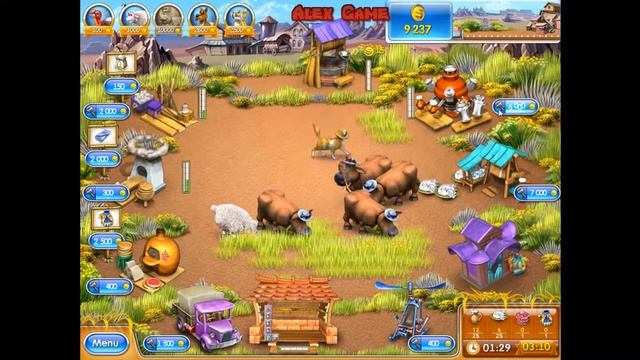 Farm Frenzy 3 only GOLD (level 51) playthrough Веселая ферма 3 (уровень 51) Золото смотреть онлайн