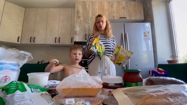 Распаковка продуктов / Что накупили / Как все дорого ?♀️? смотреть онлайн