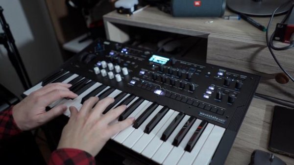 Korg Wavestate mk ii walking through some presets -Serhat GÜNDÜZ #korg  #wavestate