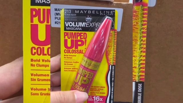 Mascara Colossal Volume Express Pumped Up #213 Maybelline I Cosmeticos al por mayor. смотреть онлайн