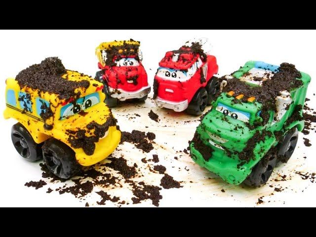 Play Toy Car Wash for Dirty Cars and Trucks - New Toys' Videos смотреть онлайн