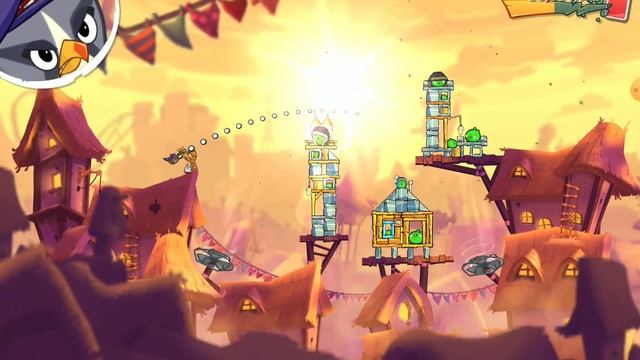 Level 9 The Globetrotter Adventure Angry Birds2 (World Hat Event) AB2 NOT FINISHED смотреть онлайн