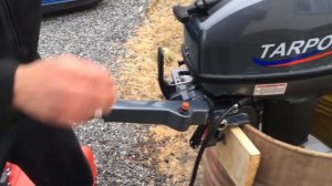 Tarpon (Тарпон) 9.9 первый запуск, обкатка tarpon 9.9, аналог Yamaha 9.9