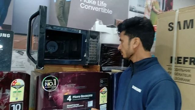 Samsung 28 liter Microwave Oven / Best Samsung convection microwave oven in india / MC28H5025VB смотреть онлайн
