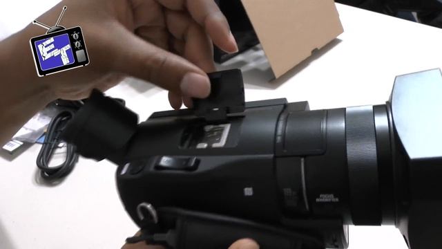Sony FDR AX100 Unboxing смотреть онлайн