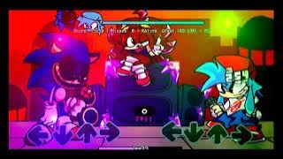 СОНИК ЕХЕ - ПОВТОРНЫЙ ЗАПУСК СЛИШКОМ МЕДЛЕННЫЙ! ФНФ МОД