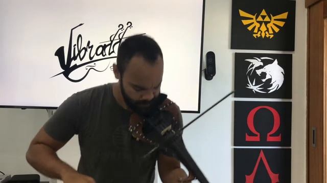 Violin Effect Pedal | Zoom A1x Four Looper and Wah Pedal смотреть онлайн