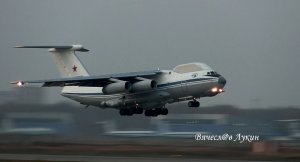 Вечерний вылет Ил-82 (Ил-76ВзПУ) RF-93646