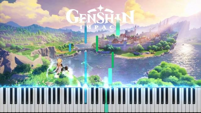 『Dawn Winery』Genshin Impact OST | 原神 OST ピアノ смотреть онлайн