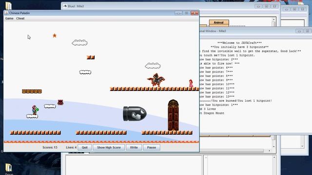 Native Super Mario in JAVA by Fei смотреть онлайн