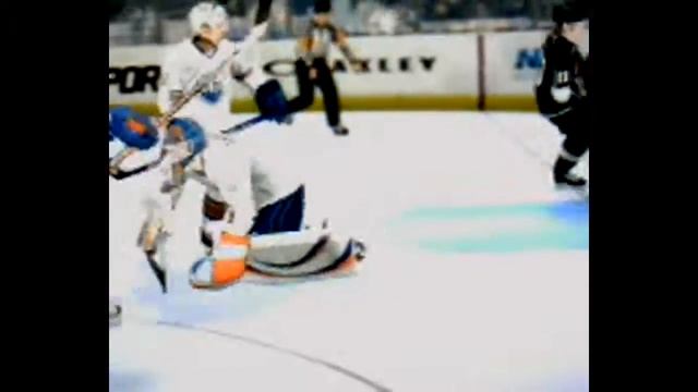 Dustin Brown's PP rebound goal (NHL 2K11) смотреть онлайн