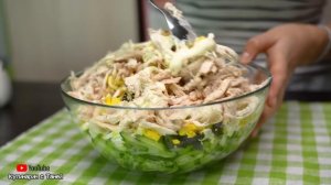 ТЕПЕРЬ ГОТОВИМ на ВСЕ ПРАЗДНИКИ! 4 ингредиента! Салат "ФЕЯ" | Кулинарим с Таней