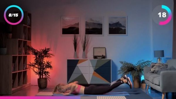 Тренировка на все тело для новичков | Пресс, ягодицы, ноги, спина, руки | PopSport