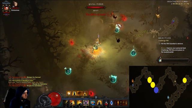 Diablo 3 Challenge Rift 292 EU Guide смотреть онлайн