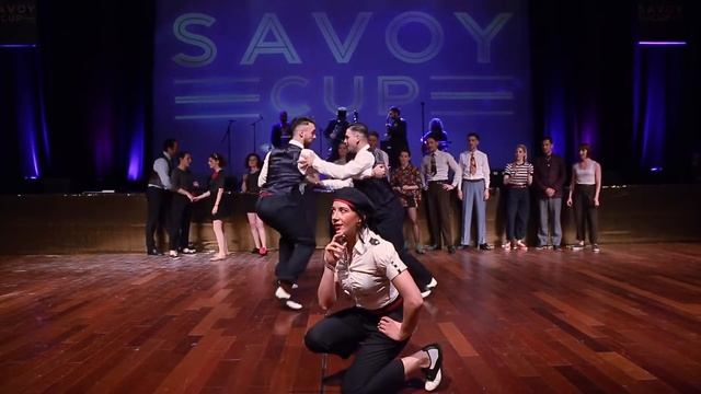 LINDY HOP - Swing Dance Trio at Savoy Cup 2018 смотреть онлайн