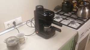 Варим кофе в кофеварке