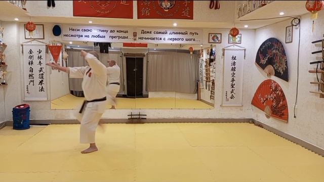 Каратэ. Ката хейан йон дан. Гриценко Алексей смотреть онлайн