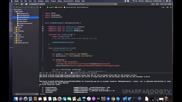 Draw route using google directions api | Part 3 смотреть онлайн