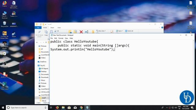How to print hello world in java смотреть онлайн