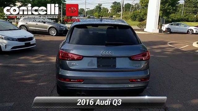 Used 2016 Audi Q3 Premium Plus, Conshohocken, PA TPD22239 смотреть онлайн
