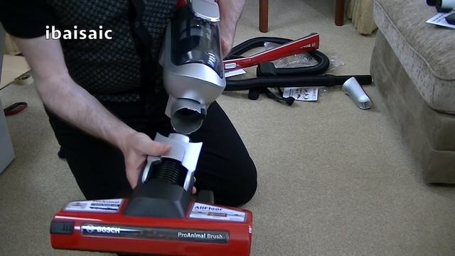 Bosch Athlet Pro Animal Cordless Upright Vacuum Cleaner Unboxing & First Look