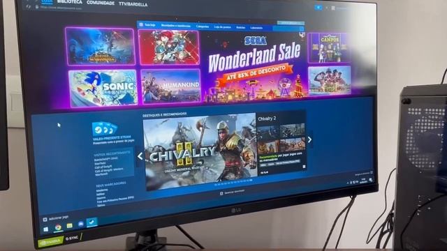 Update sobre o monitor Ultragear 27 144Hz смотреть онлайн