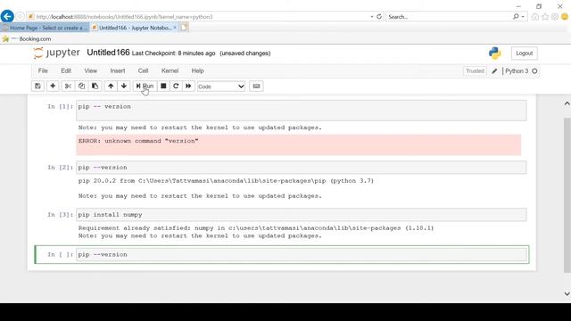 Python PIP Package Manager | Python Programming | Python Tutorial | Part 39 смотреть онлайн