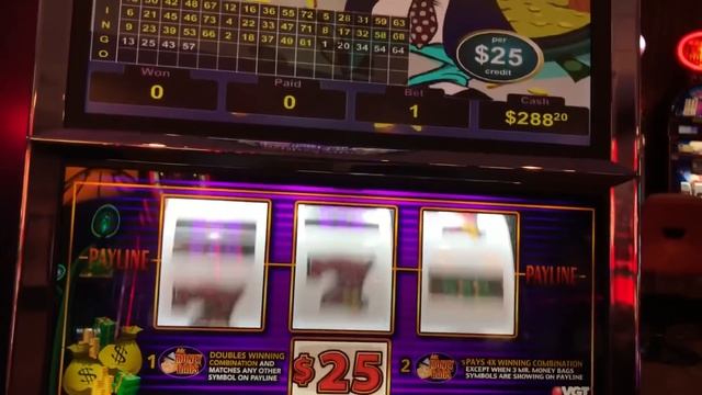 $25 spins Money Bags saves the day! смотреть онлайн