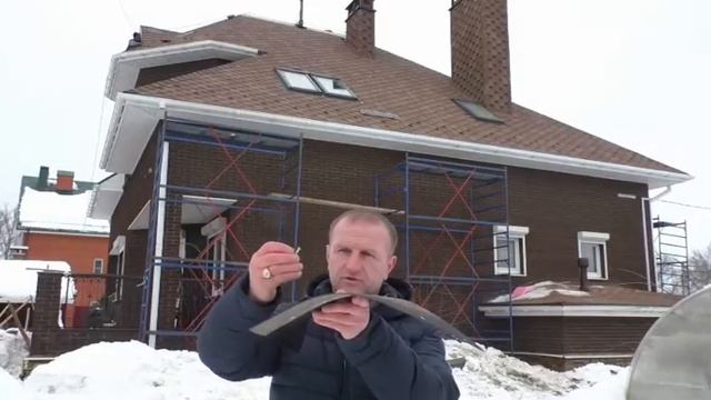 Монтаж гибкой черепицы, при минусовых температурах смотреть онлайн