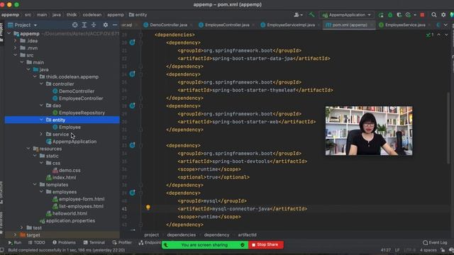 [Spring Framework] Thymeleaf JPA Hibernate Services Repository IntelliJ IEDA смотреть онлайн
